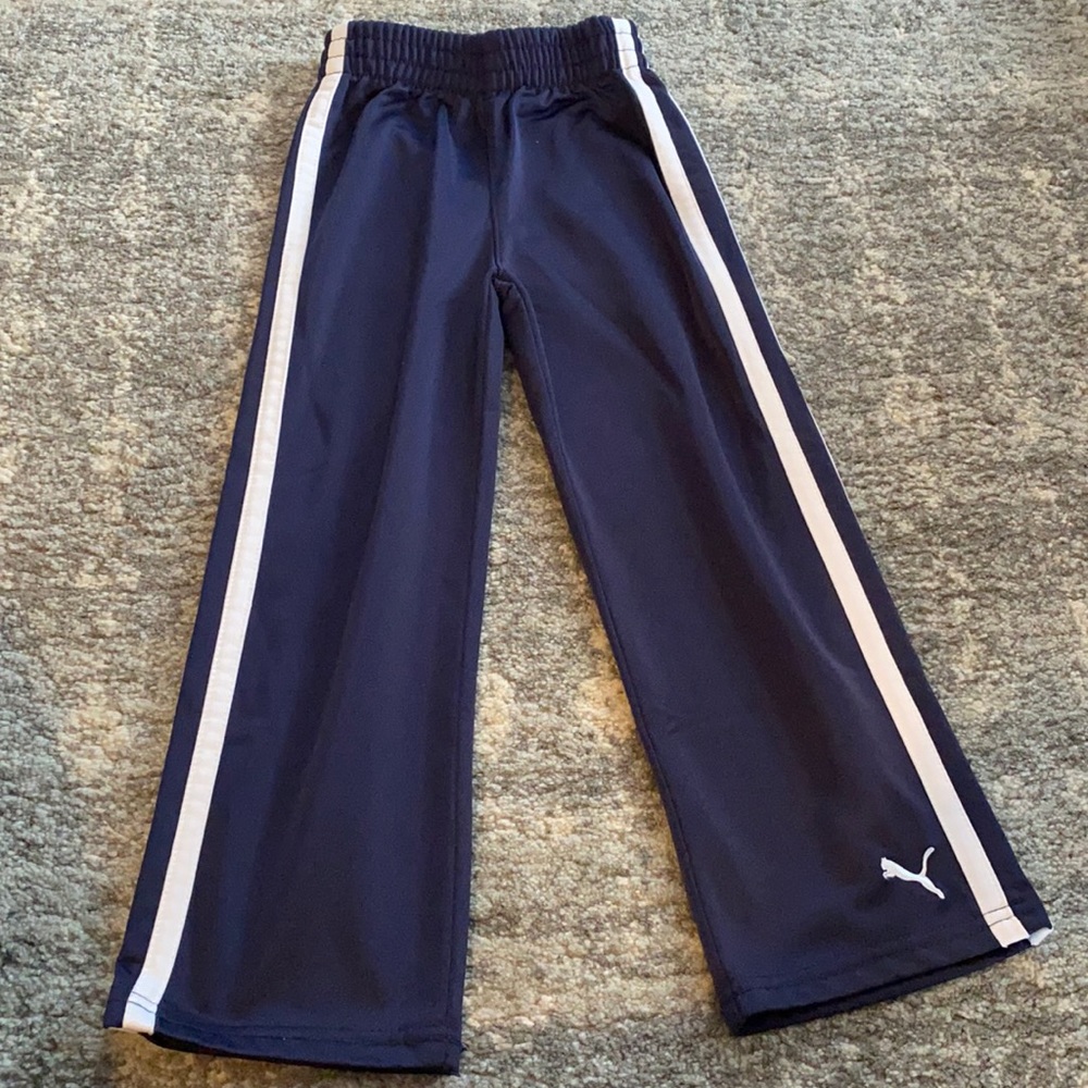 Boy’s Like New Navy & White Puma Pants 5